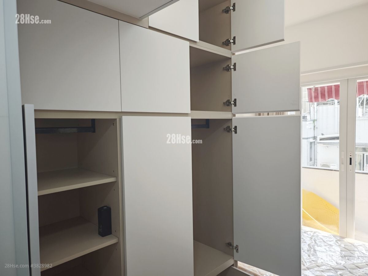 master room: 大衣櫃