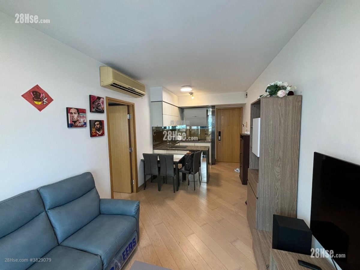 君匯港 租盤 3 房 , 1 浴室 541 平方呎