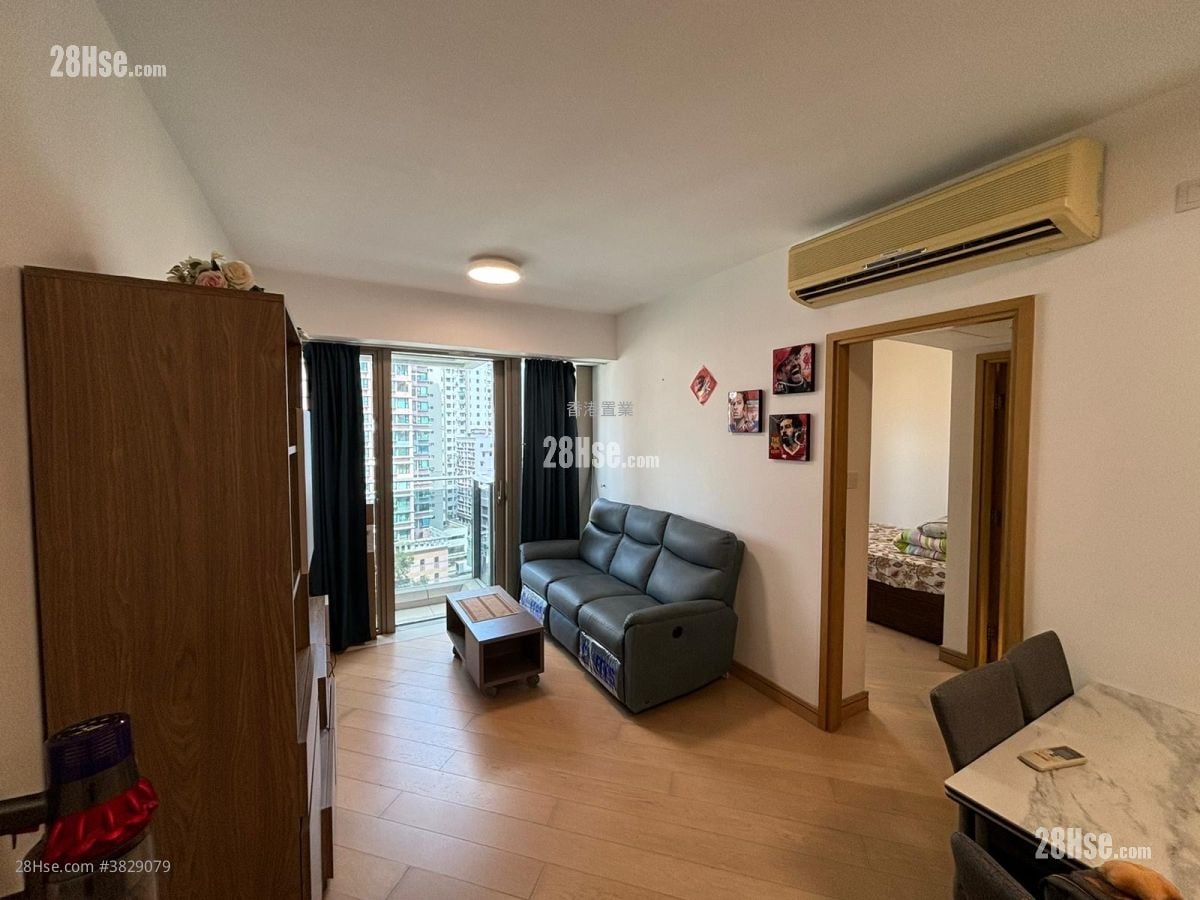 君匯港 租盤 3 房 , 1 浴室 541 平方呎