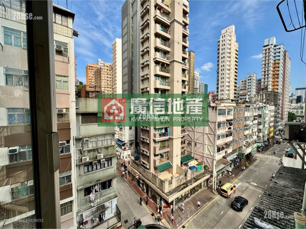 東南唐樓 租盤 2 房 , 1 浴室 353 平方呎