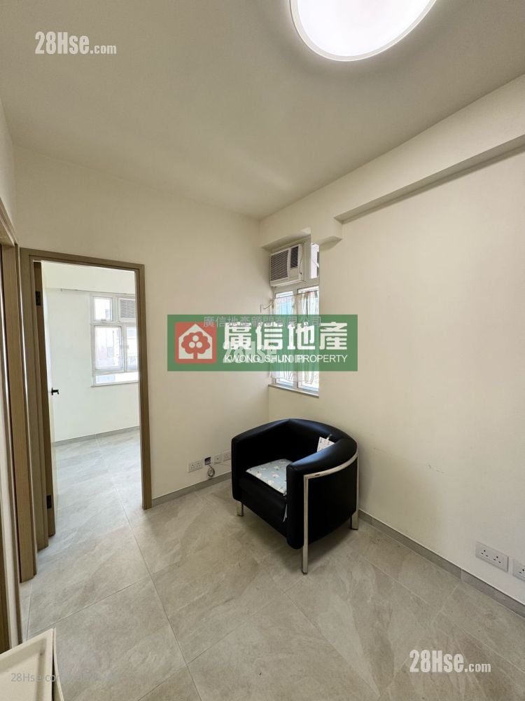 德喜大廈 租盤 2 房 , 1 浴室 296 平方呎