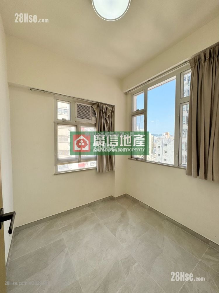 德喜大廈 租盤 2 房 , 1 浴室 296 平方呎