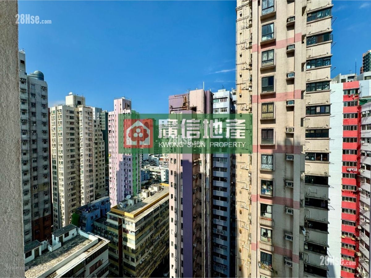 德喜大廈 租盤 2 房 , 1 浴室 296 平方呎