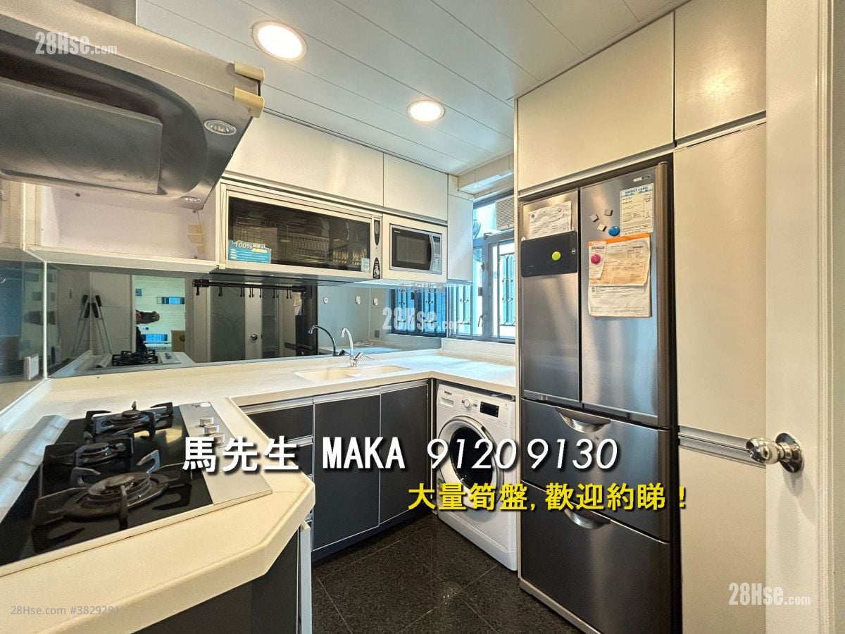 爵士花園 租盤 3 房 , 2 浴室 791 平方呎