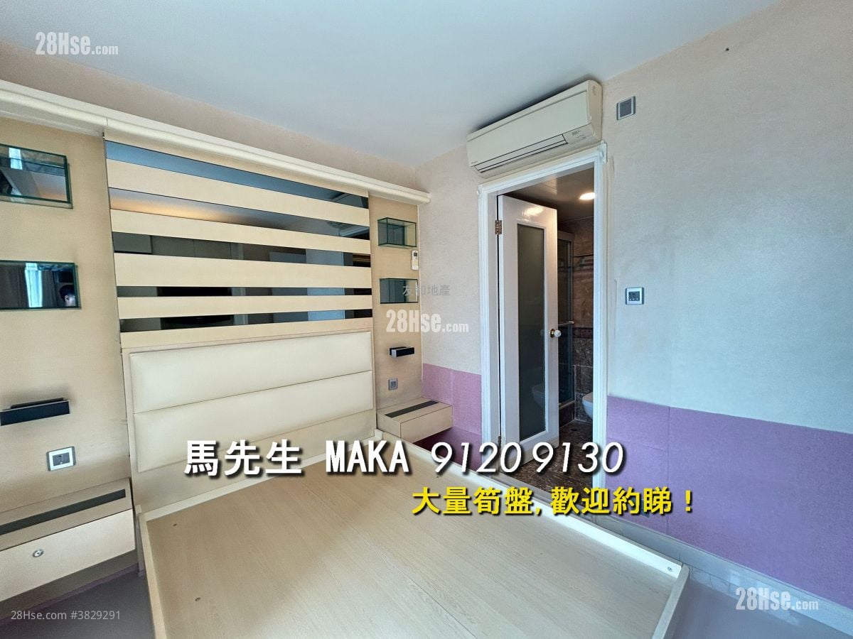 爵士花園 租盤 3 房 , 2 浴室 791 平方呎