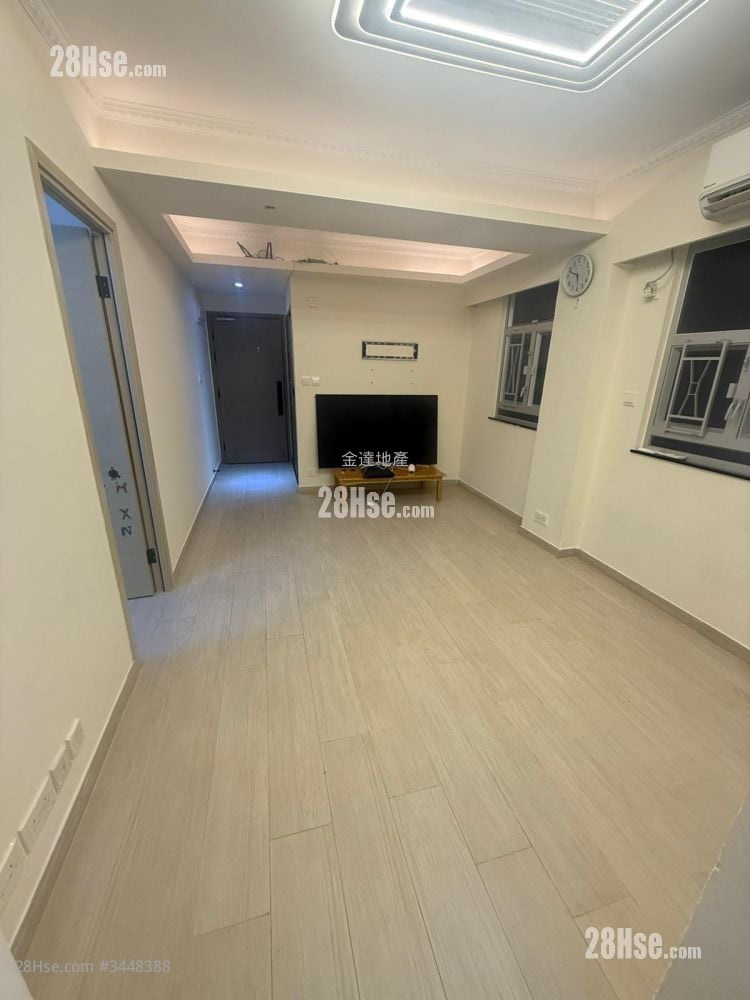 安和大廈 租盤 3 房 , 1 浴室 490 平方呎