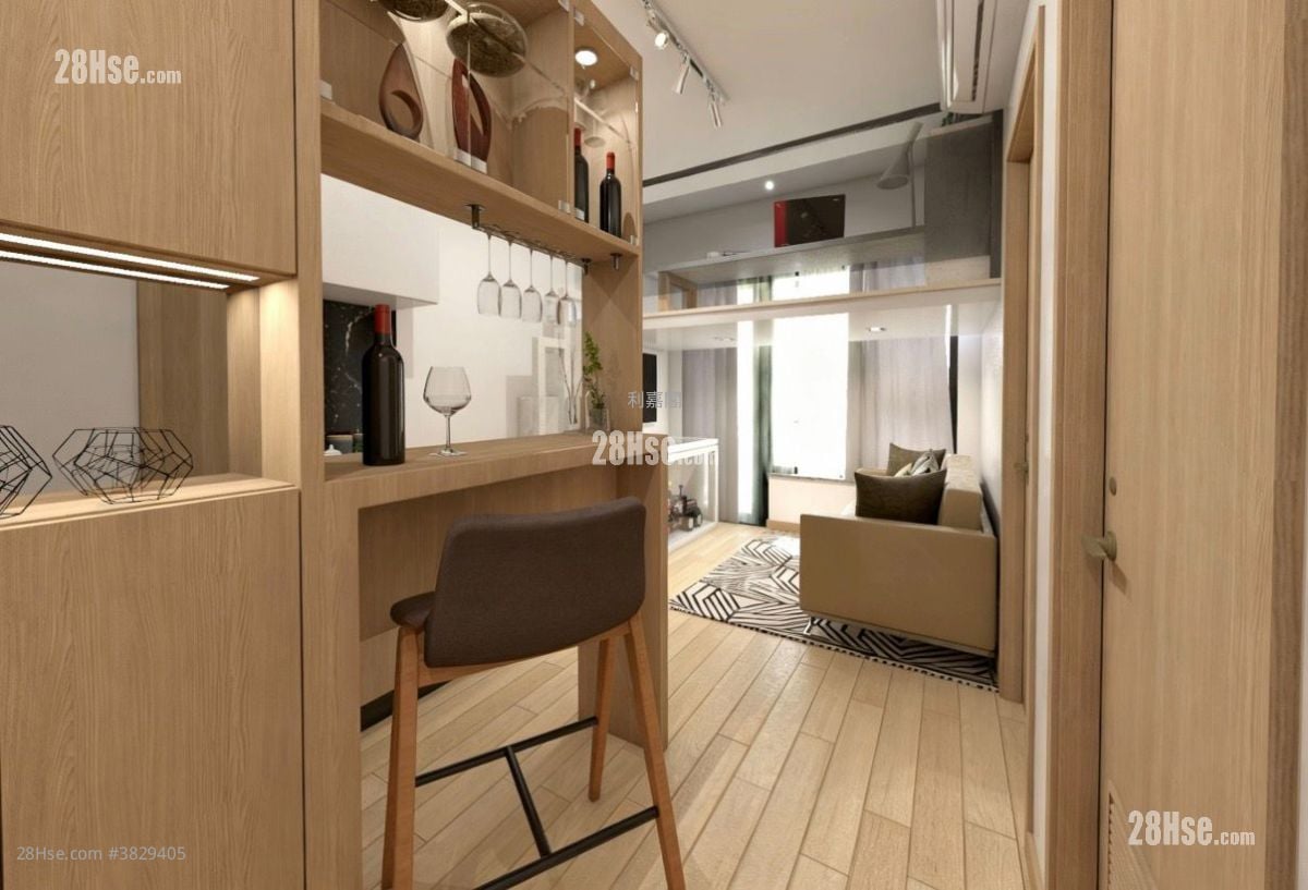 朗城滙 售盤 1 房 , 1 浴室 323 平方呎