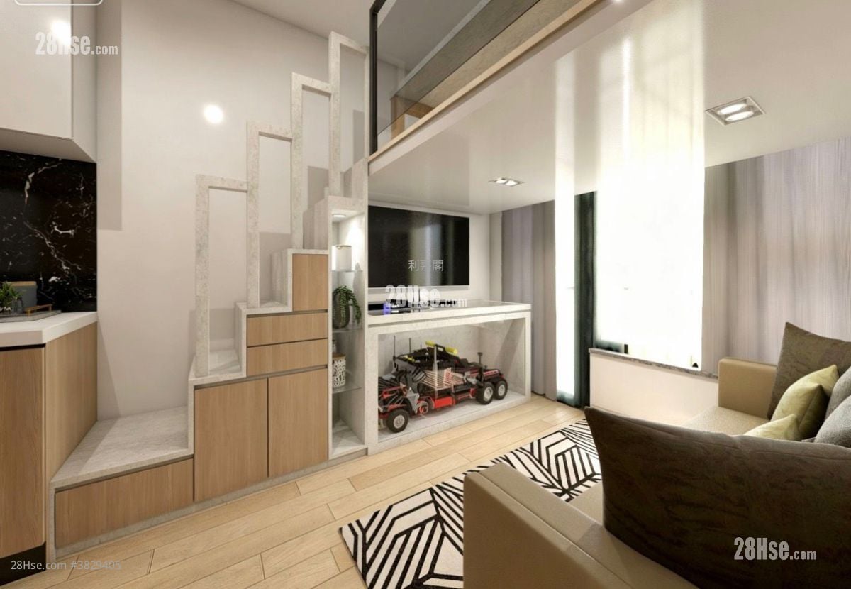 朗城滙 售盘 1 房 , 1 浴室 323 平方尺