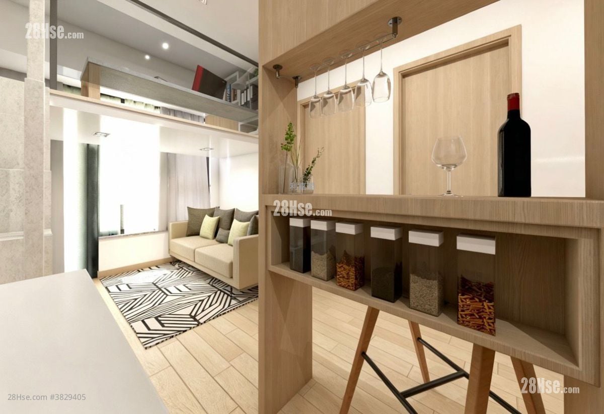 朗城滙 售盤 1 房 , 1 浴室 323 平方呎