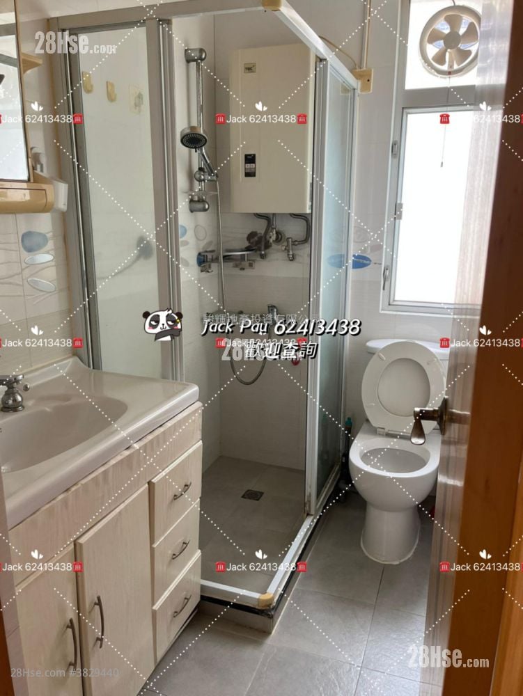 頌賢花園 租盤 2 房 , 1 浴室 378 平方呎