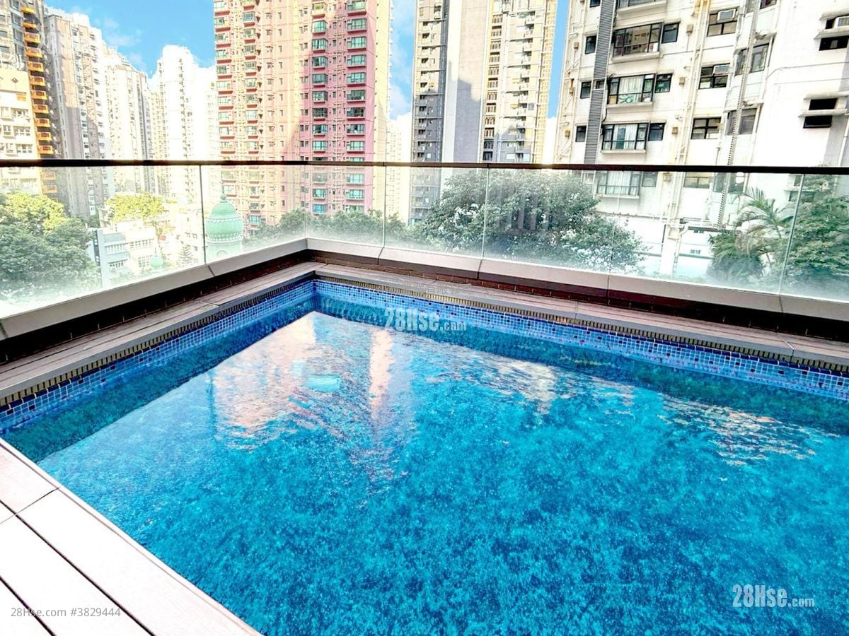 會所: 摩羅廟街18號 租盤 1 房 , 1 浴室 373 平方呎