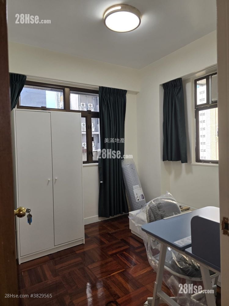 真光大厦 租盘 3 房 , 1 浴室 511 平方尺