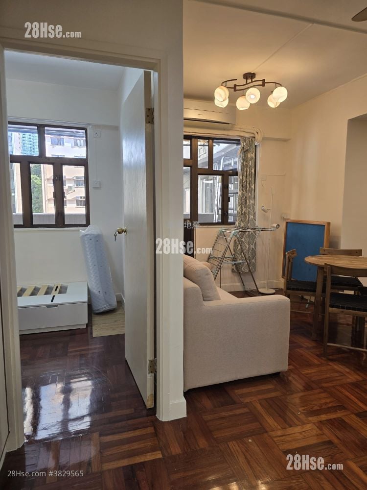 真光大厦 租盘 3 房 , 1 浴室 511 平方尺