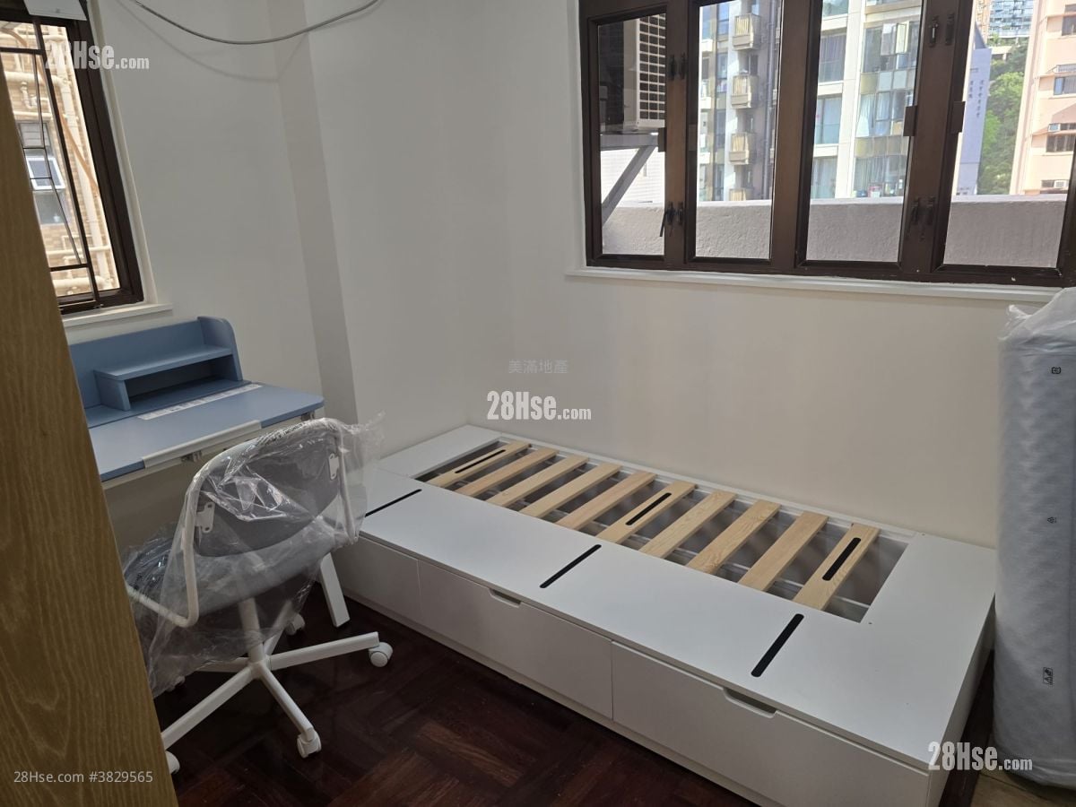 真光大厦 租盘 3 房 , 1 浴室 511 平方尺