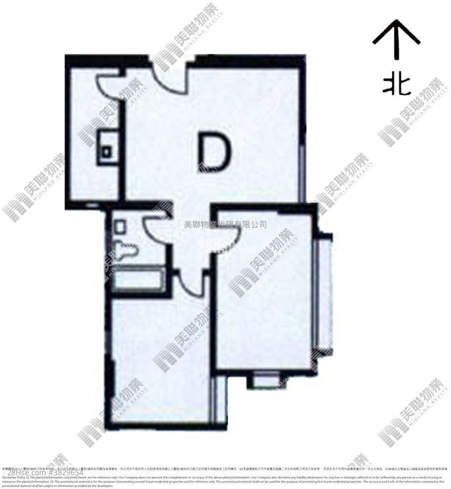 Taikoo Shing Sell 2 Bedrooms , 1 Bathroom 582 ft²