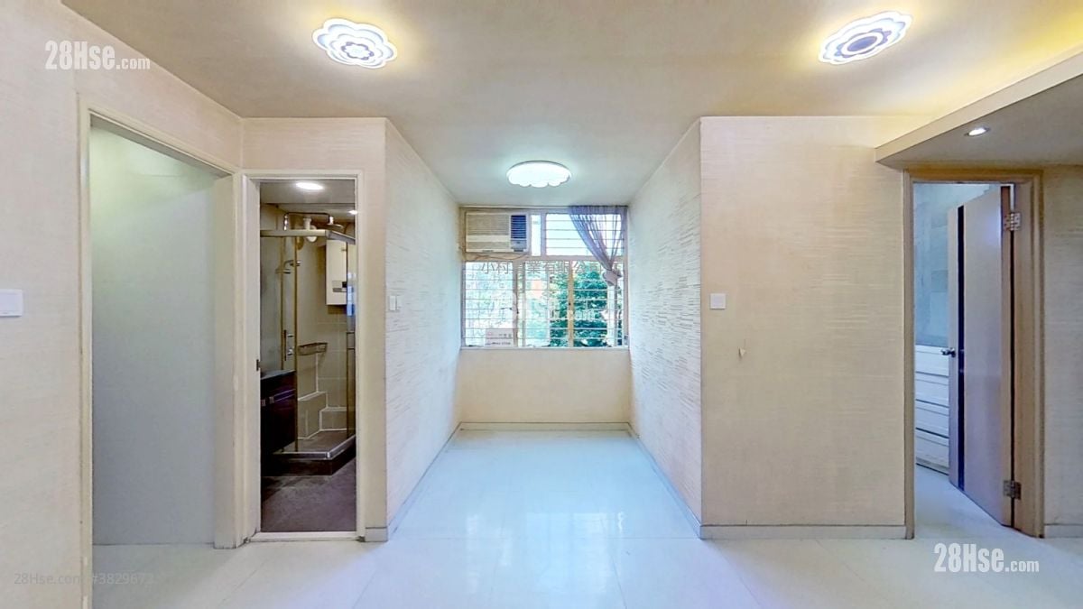 廳: 南昌邨 售盤 3 房 , 1 浴室 494 平方呎