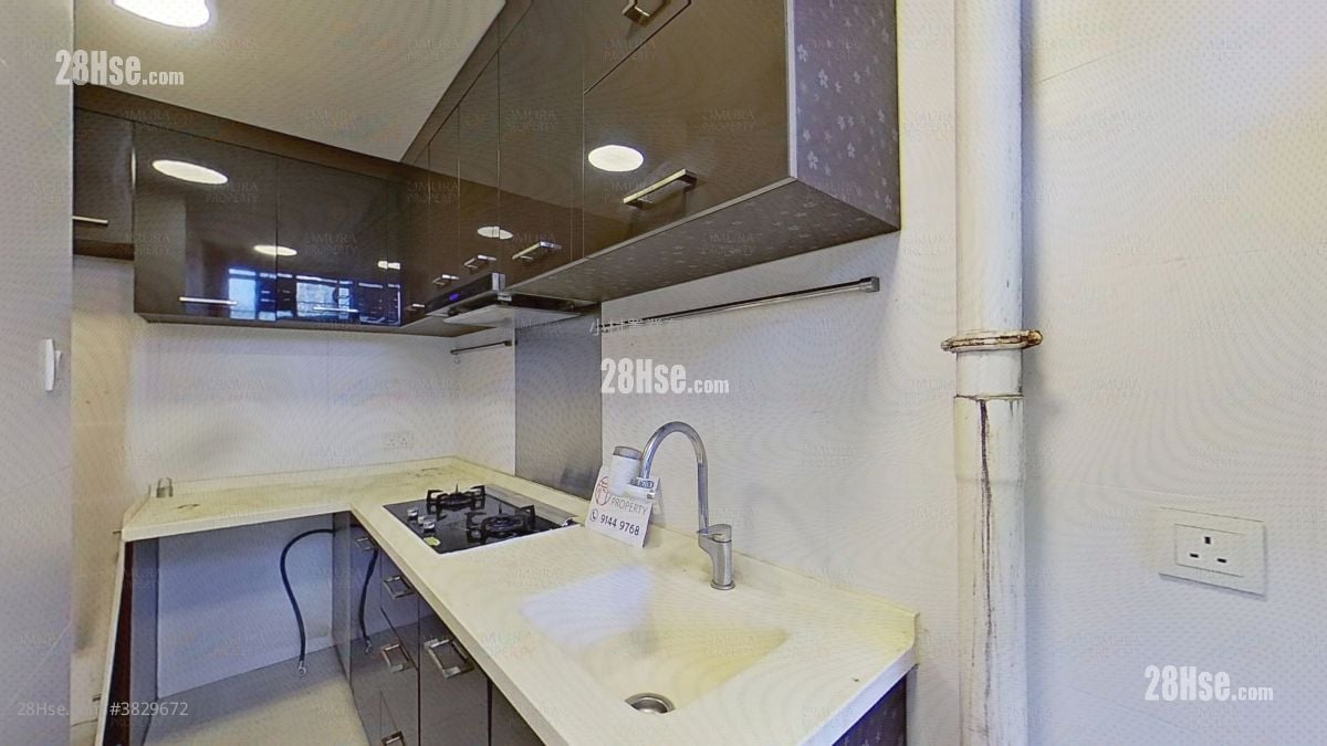 廚房: 南昌邨 售盤 3 房 , 1 浴室 494 平方呎