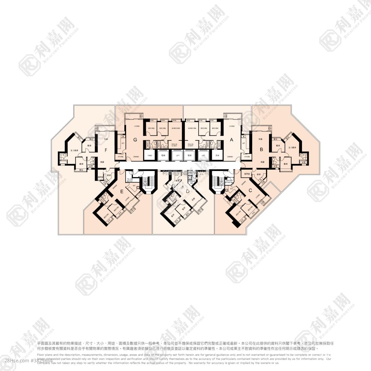 The Victoria Towers Sell 3 Bedrooms , 2 Bathrooms 882 ft²