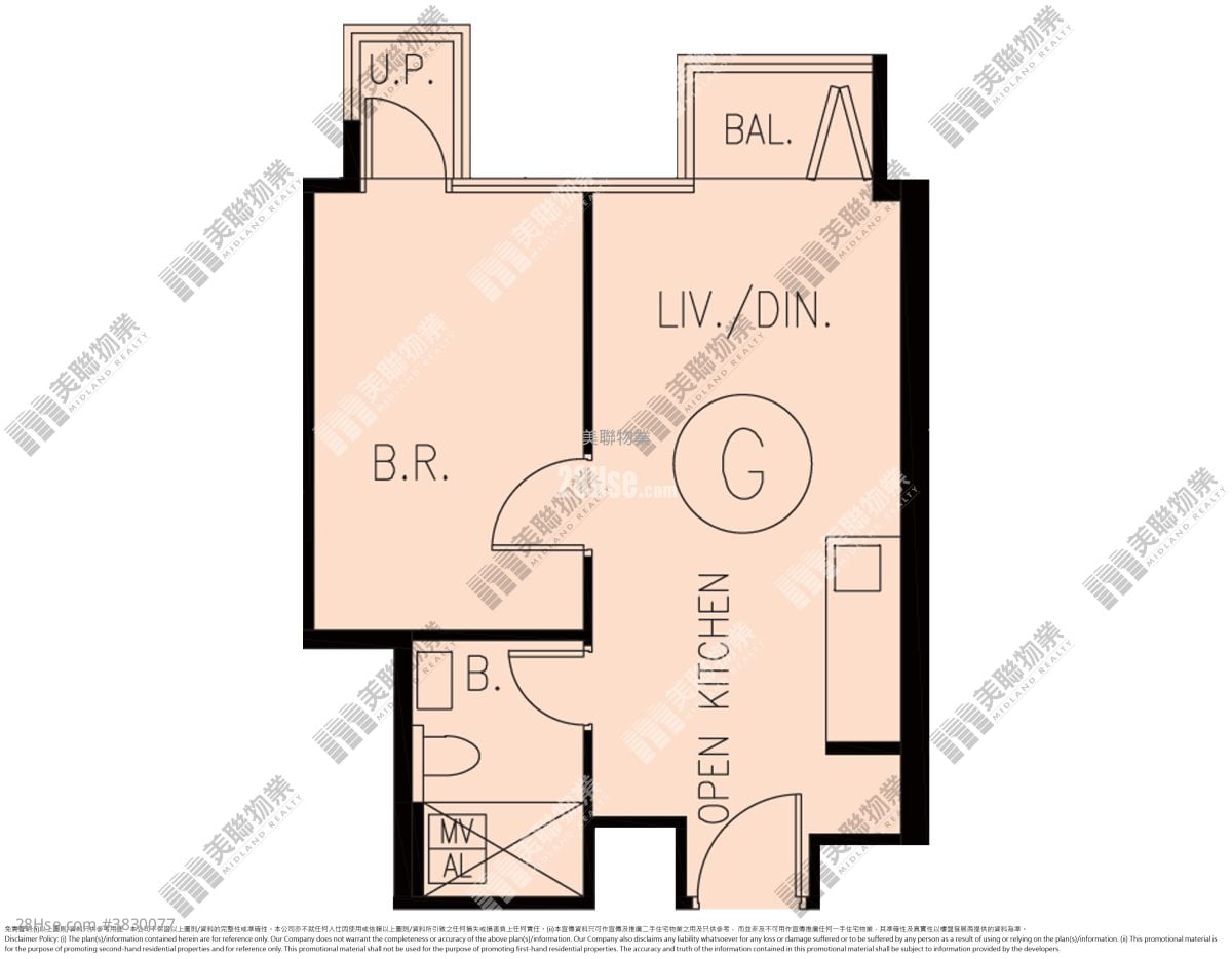 Twin Regency Sell 1 Bedroom , 1 Bathroom 373 ft²