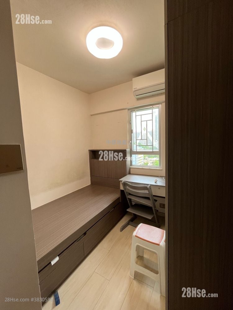海悅花園 租盤 3 房 , 1 浴室 590 平方呎