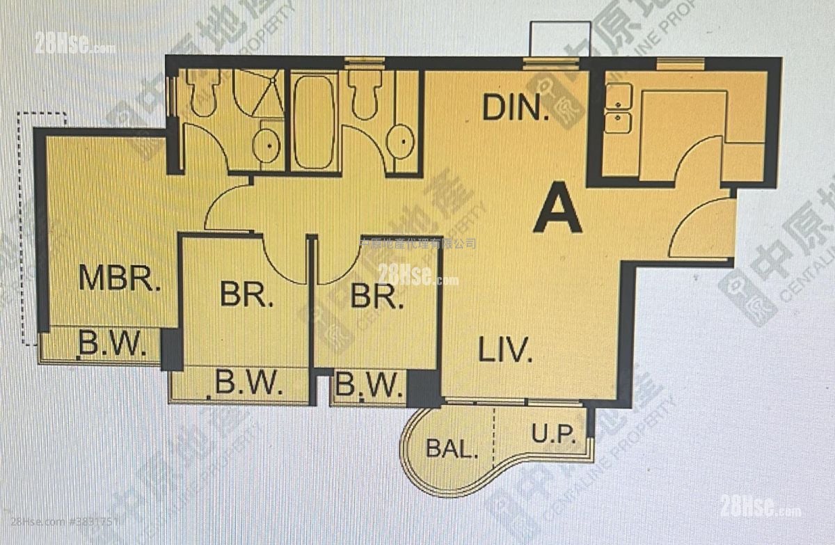 Central Park Towers Sell 3 Bedrooms 597 ft²