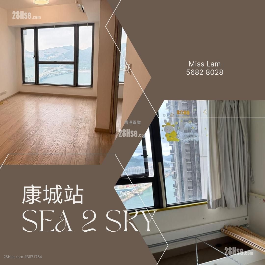Sea To Sky 租盘 2 房 , 1 浴室 481 平方尺