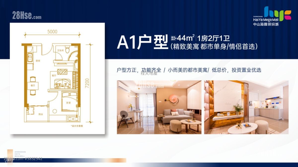 海雅缤纷城 售盤 410 平方呎