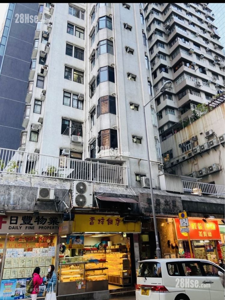 建基大厦 租盘 2 房 , 1 浴室 353 平方尺