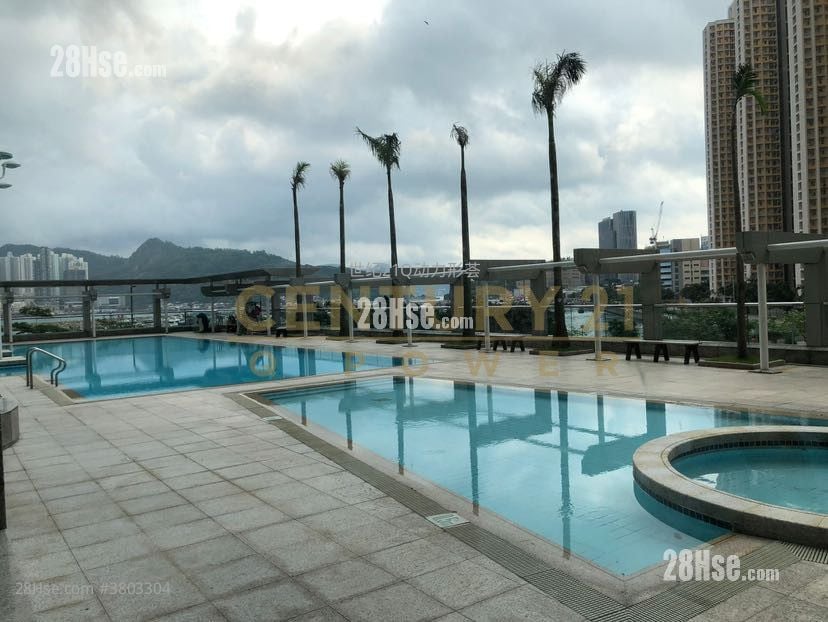 逸濤灣 租盤 2 房 , 1 浴室 549 平方呎