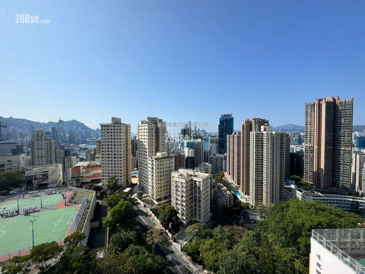海景台 租盤 3 房 , 2 浴室 920 平方呎