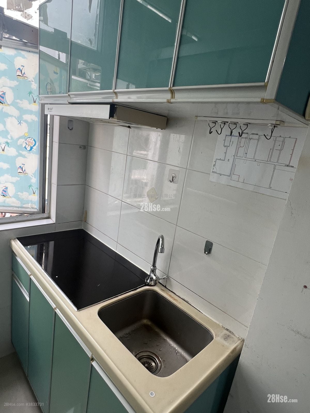 Chinese Mansion Rental Studio , 1 Bathroom 100 ft²