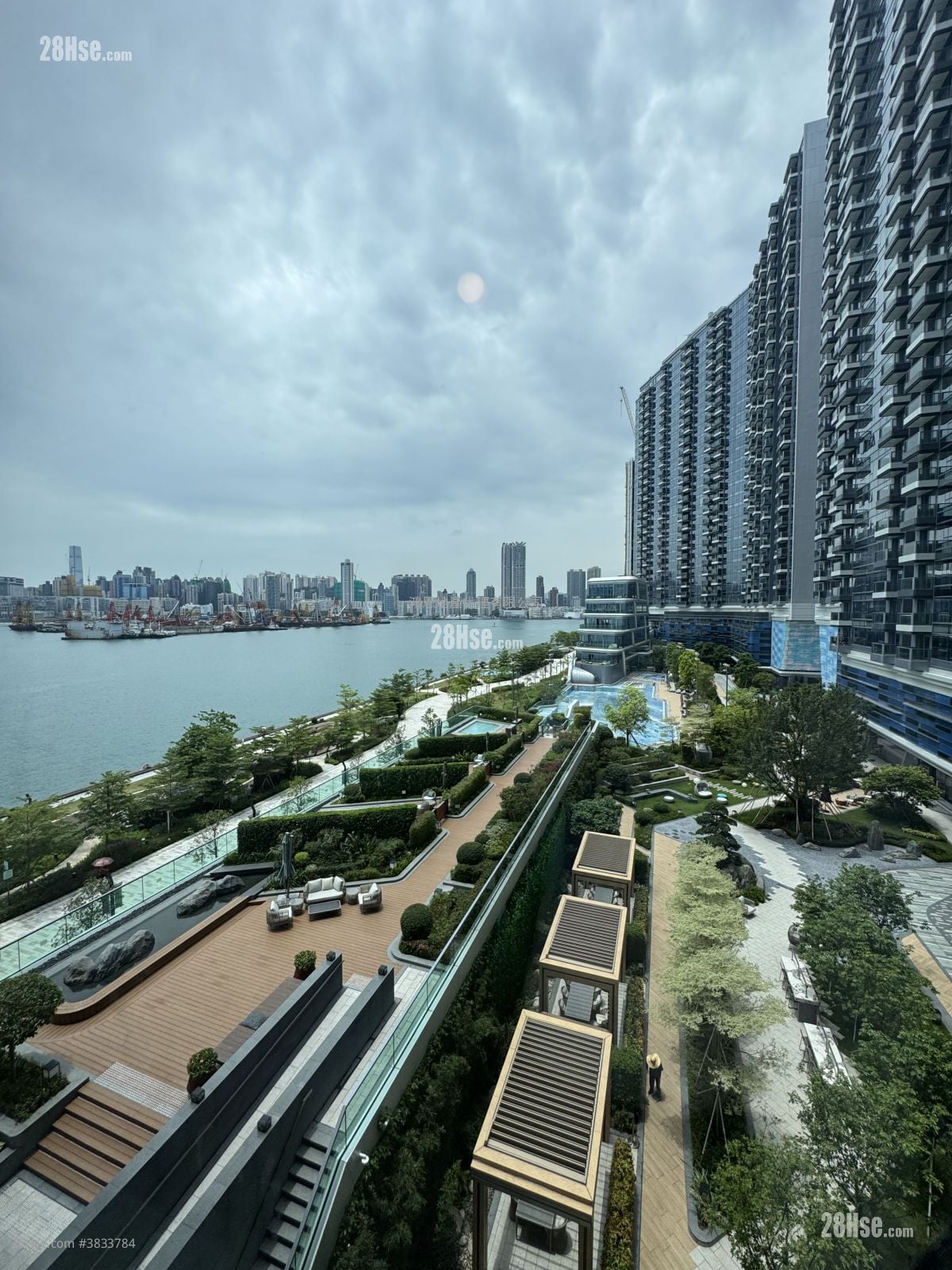 维港湾畔 租盘 2 房 , 1 浴室 431 平方尺