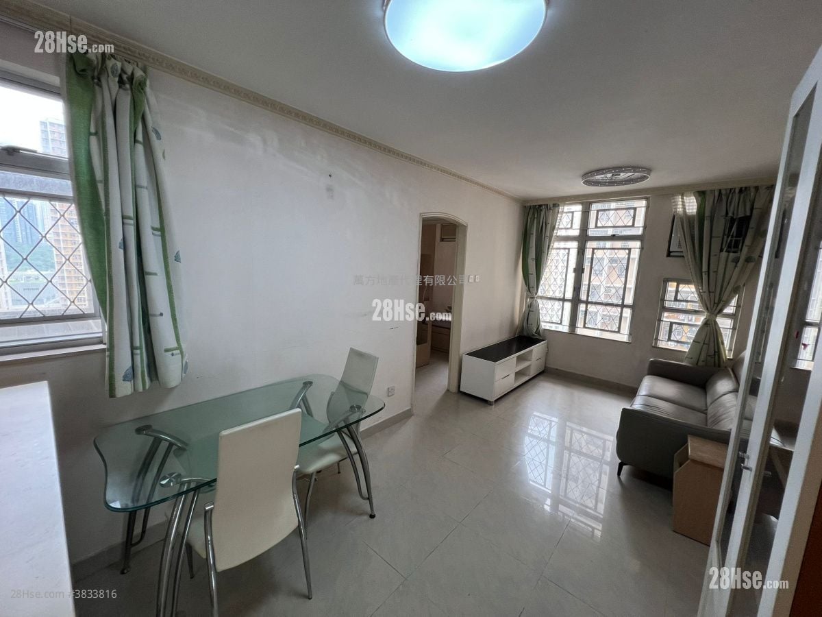 Yu Chui Court Sell 3 Bedrooms , 2 Bathrooms 663 ft²