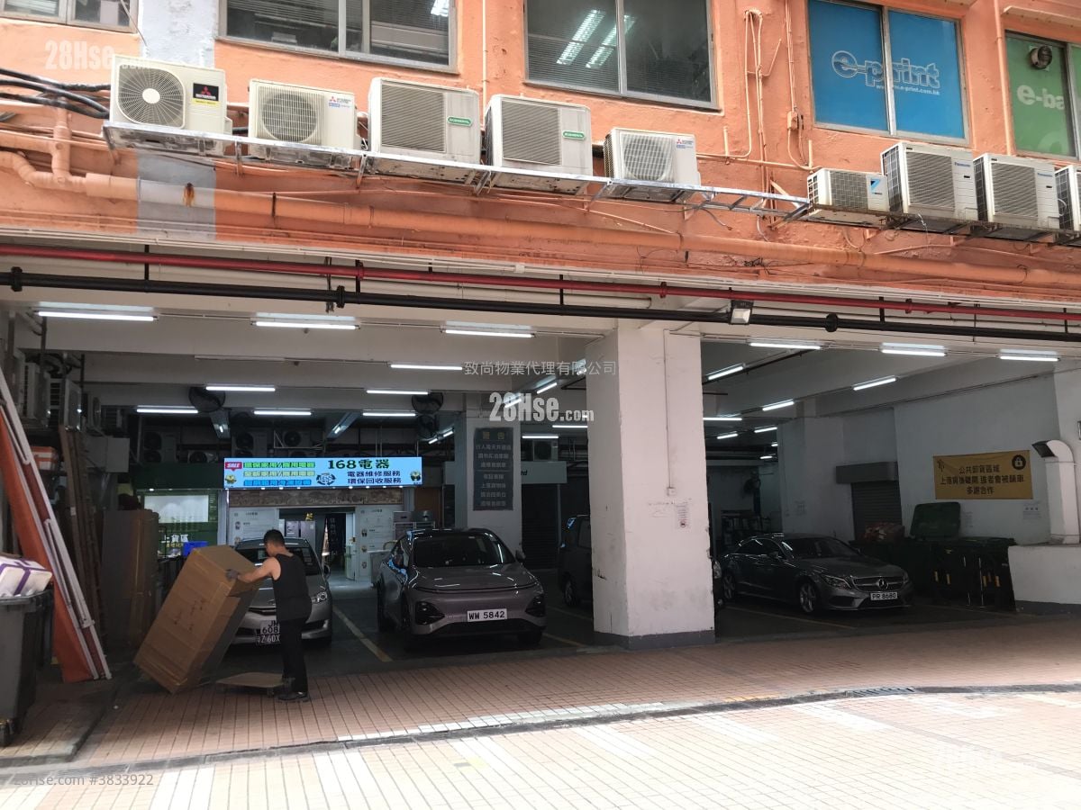 Kwun Tong Industrial Centre Rental 85 ft²