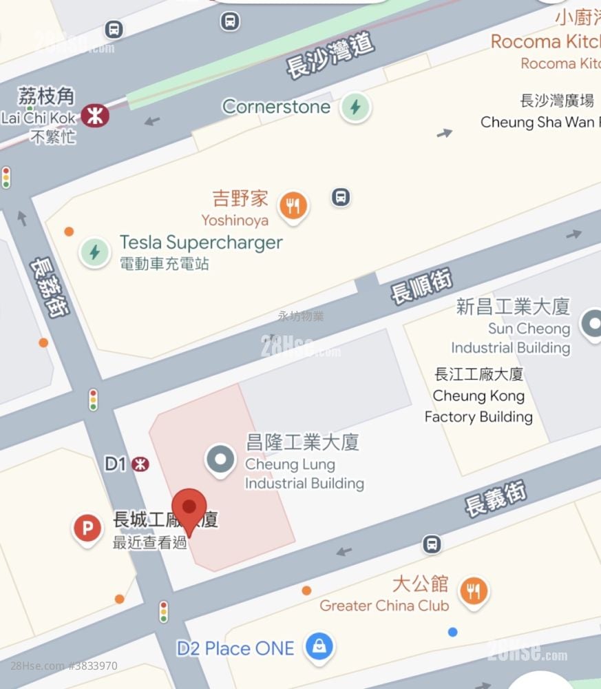 長城工廠大廈 租盤