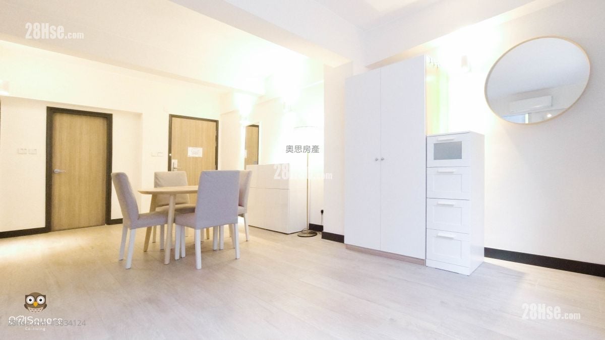 2-11/F, Dannies House, 20 Luard Road, Wan Chai Rental Studio , 1 Bathroom 520 ft²