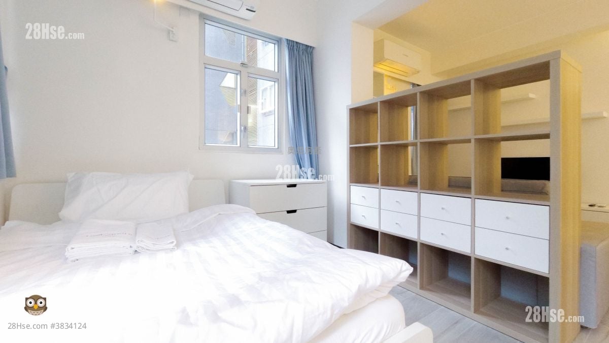 2-11/F, Dannies House, 20 Luard Road, Wan Chai Rental Studio , 1 Bathroom 520 ft²