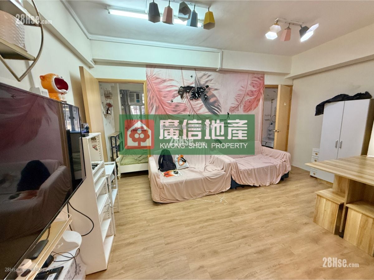 国佳大厦 租盘 2 房 , 1 浴室 440 平方尺