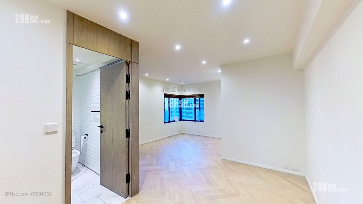 living room: Star Studios Rental 2 Bedrooms , 1 Bathroom 490 ft²