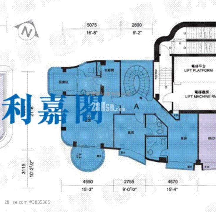 太子匯 售盤 4 房 , 3 浴室 1,871 平方呎