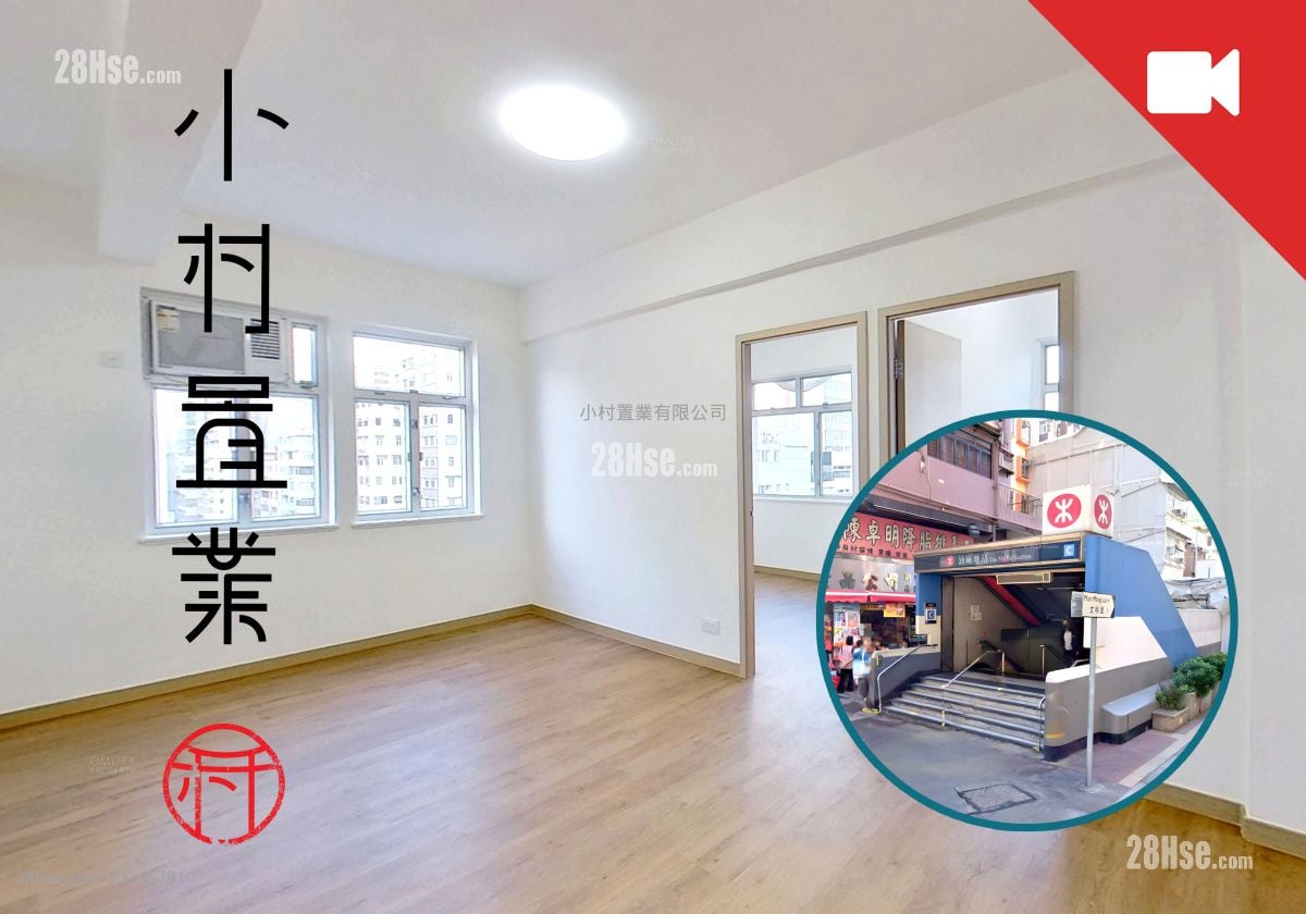 廳: 禮基大廈 租盤 2 房 , 1 浴室 724 平方呎