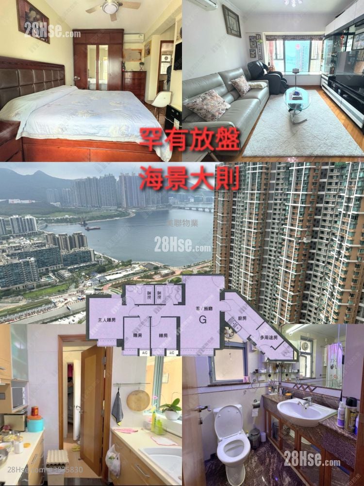 维景湾畔 售盘 3 房 , 3 浴室 809 平方尺