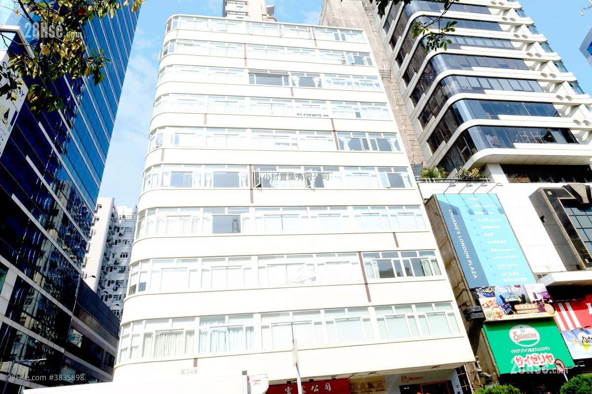 大厦外观: 正记大厦 租盘 1 房 , 1 浴室 516 平方尺