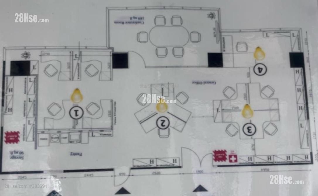 China Hong Kong Tower Rental 2 Bedrooms , 2 Toilets