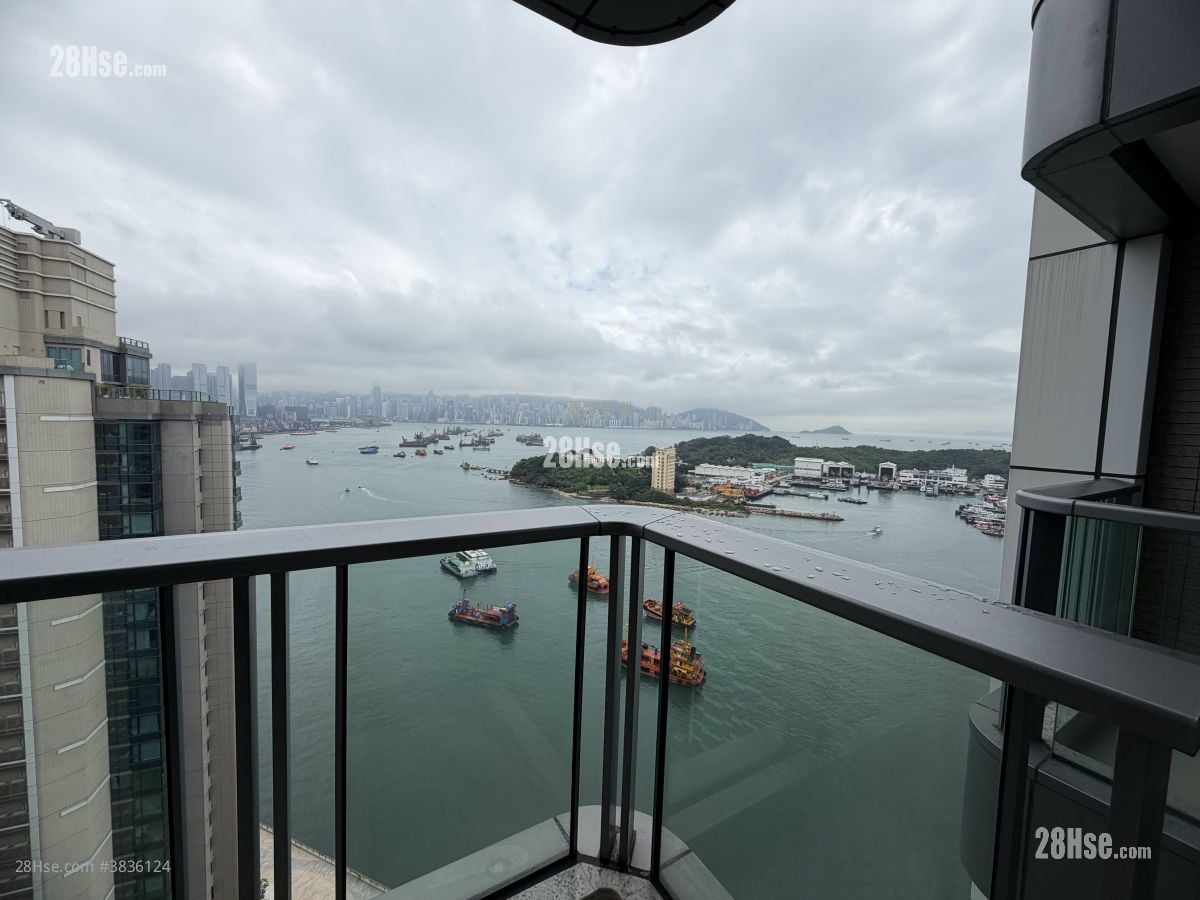 维港滙 租盘 3 房 , 2 浴室 835 平方尺