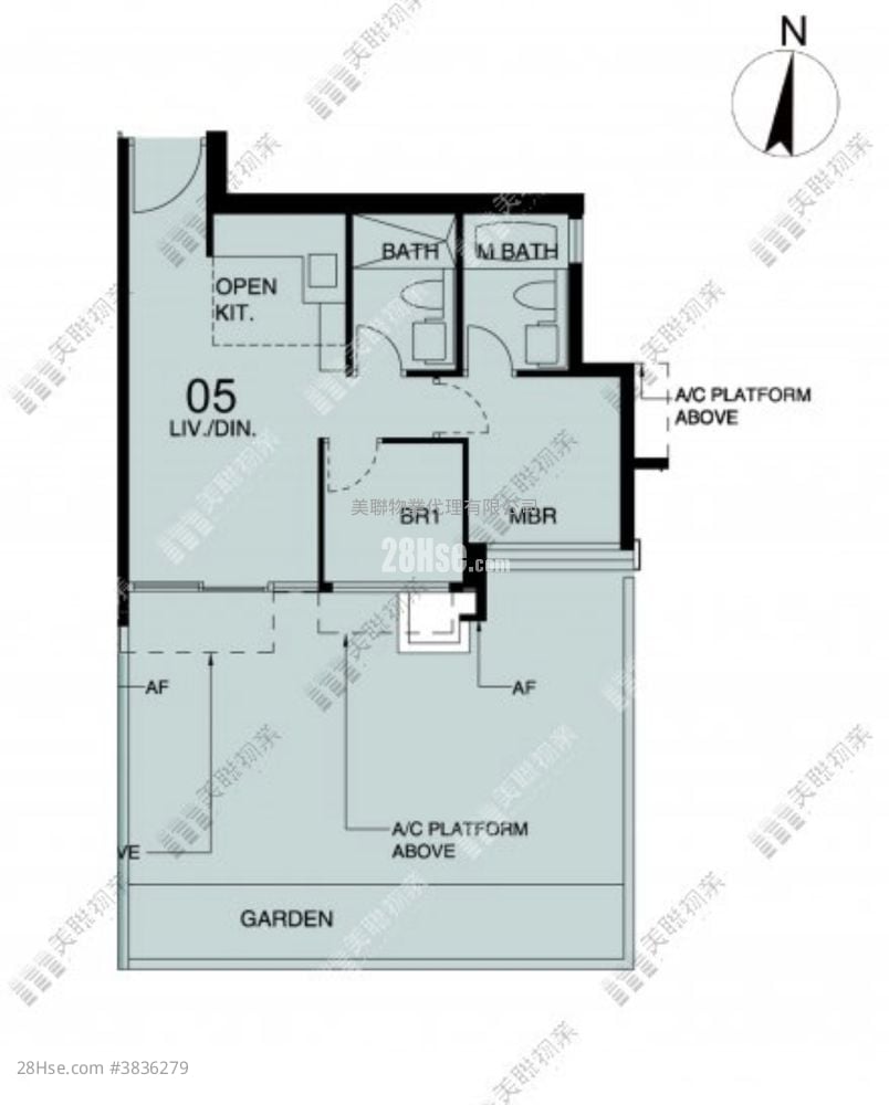 Century Link Sell 2 Bedrooms 463 ft²