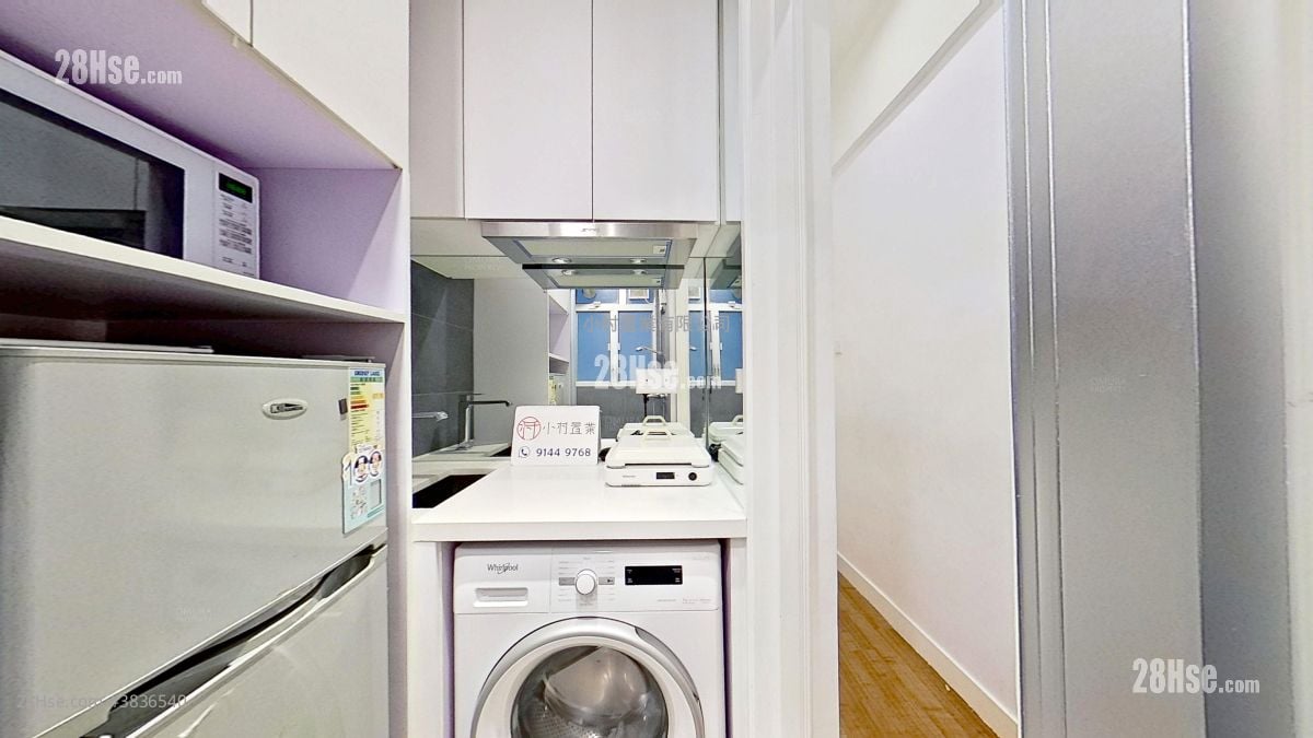 kitchen: Leigyinn Building Rental Studio , 1 Bathroom 200 ft²