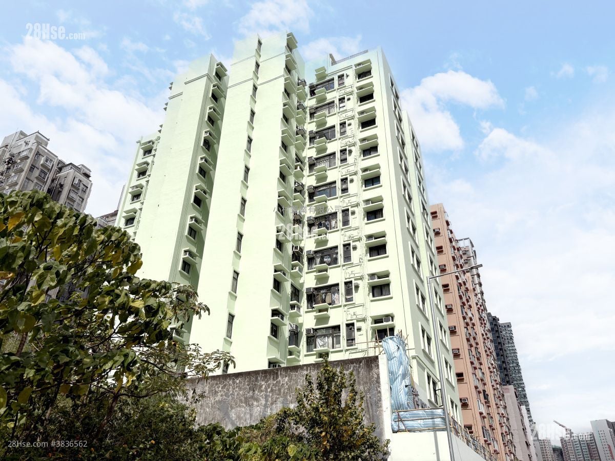 building outlook: Fook Chi Building Rental 2 Bedrooms , 1 Bathroom 563 ft²