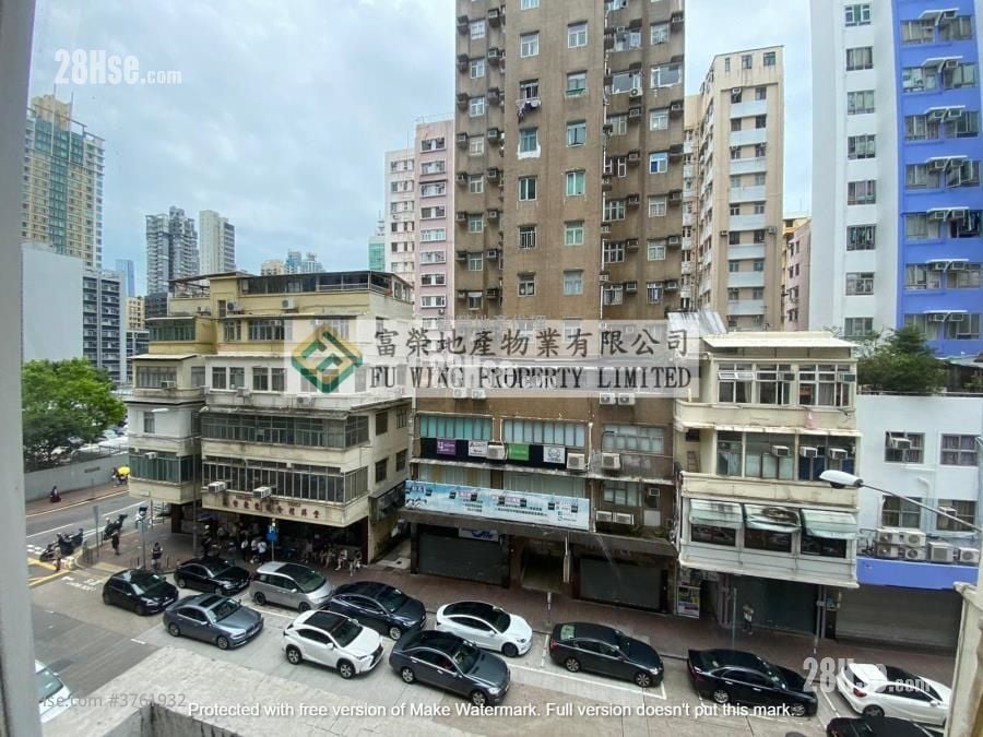 樂興大廈 售盤 3 房 , 1 浴室 372 平方呎