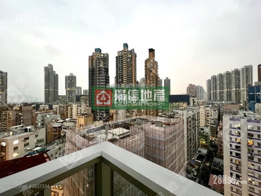 形品星寓 租盘 开放式间隔 , 1 浴室 273 平方尺